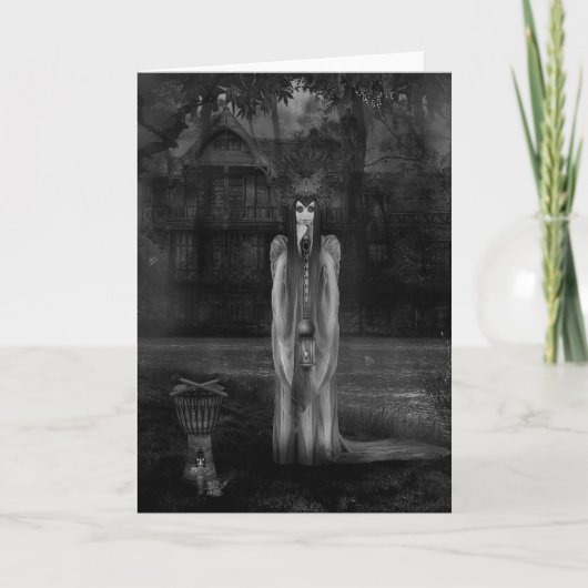 Het Wenskaart van het voodoo Kaart (Voorkant)