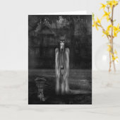 Het Wenskaart van het voodoo Kaart (Gele Bloem)