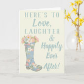 Het Wenskaart van het Vrijgezellenfeest van de Kaart (Gele Bloem)