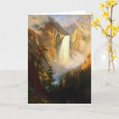 Het Wenskaart van het Wenskaart van de Herfsten Kaart (Gele Bloem)