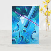 Het Wenskaart van Invierno van het concerto Kaart (Gele Bloem)