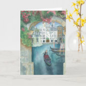 Het Wenskaart van "ITALIË" Kaart (Gele Bloem)