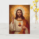 Het Wenskaart van Jesus Kaart (Gele Bloem)