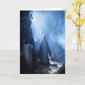 Het Wenskaart van Jesus Night Kaart (Gele Bloem)