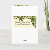 Het Wenskaart van Jesus van Baby 0015 Feestdagen Kaart (Achterkant)