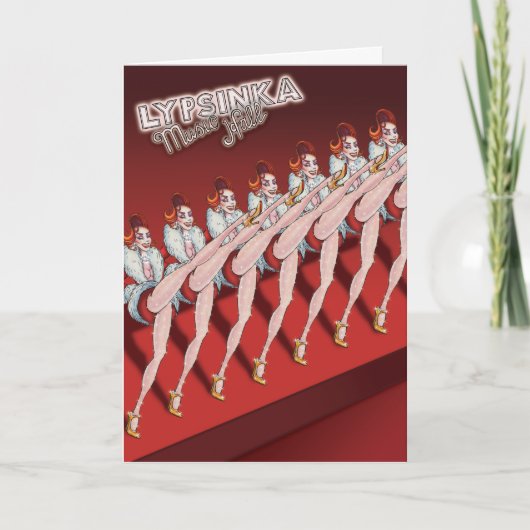 Het Wenskaart van Kerstmis #5 Feestdagen Kaart (Voorkant)