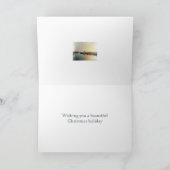 Het Wenskaart van Kerstmis - Boten in de Feestdagen Kaart (Binnen)