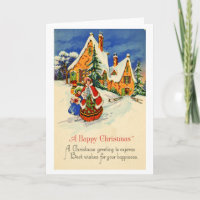 Het Wenskaart van Kerstmis (ca. 1920)