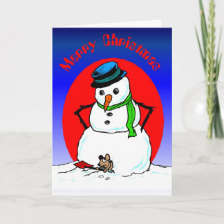 Het Wenskaart van Kerstmis Feestdagen Kaart