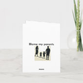 Het wenskaart van Kerstmis Feestdagen Kaart (Achterkant)