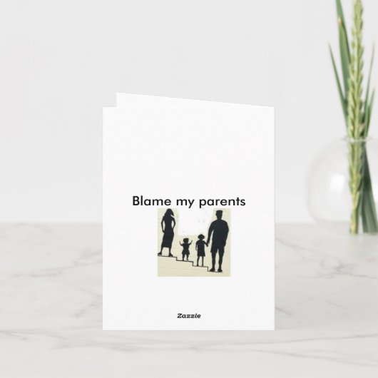 Het wenskaart van Kerstmis Feestdagen Kaart (Achterkant)