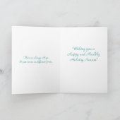 Het Wenskaart van Kerstmis van de hoop Feestdagen Kaart (Binnen)