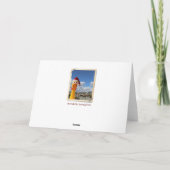 Het Wenskaart van Kerstmis van de Kip van de pret! Feestdagen Kaart (Achterkant)