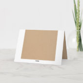 Het Wenskaart van Kerstmis van de Vakantie van de Feestdagen Kaart (Achterkant)