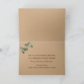 Het Wenskaart van Kerstmis van de Vakantie van de Feestdagen Kaart (Binnen)