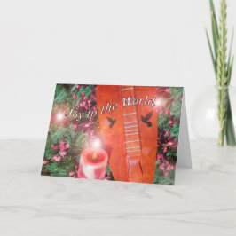 Het wenskaart van Kerstmis van het Hakkebord van Kaart