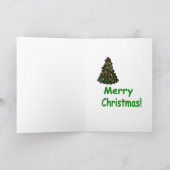 Het Wenskaart van Kerstmis van Nashville van Fixin Feestdagen Kaart (Binnen)