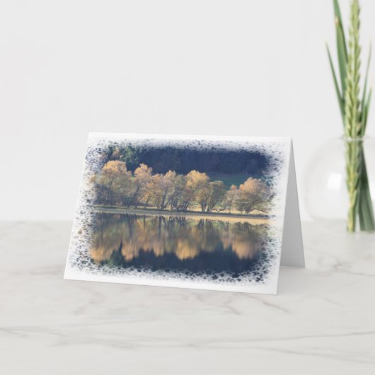 Het Wenskaart van Kerstmis voor natuurminnaars Feestdagen Kaart (Voorkant)