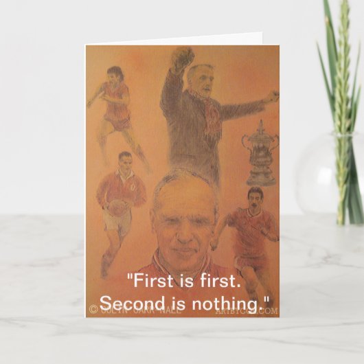 Het wenskaart van Koningen Kop door Colin Kaart (Voorkant)