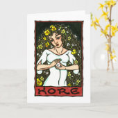 Het Wenskaart van Kore Kaart (Gele Bloem)