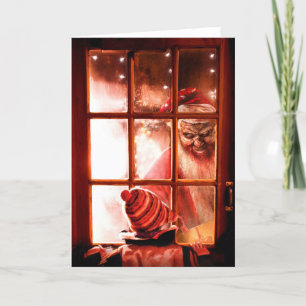 Het Wenskaart van Krampus Feestdagen Kaart