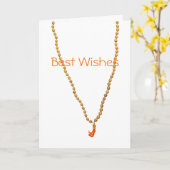 Het Wenskaart van Krishna van de Hazen van beste Kaart (Gele Bloem)