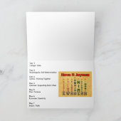 Het Wenskaart van Kwanzaa Feestdagen Kaart (Binnen)