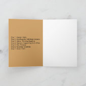 Het Wenskaart van Kwanzaa Feestdagen Kaart (Binnen)