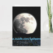 Het wenskaart van La Bella Luna Kaart (Achterkant)