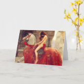 Het Wenskaart van Lady Godiva Kaart (Gele Bloem)