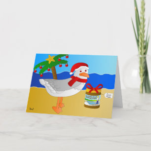 Het wenskaart van le Caramel Holiday door Joel Feestdagen Kaart