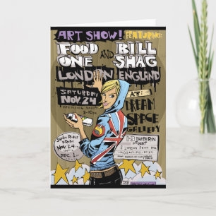 Het Wenskaart van Londen Kaart