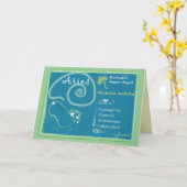 Het Wenskaart van Maart van de Ram Kaart (Gele Bloem)