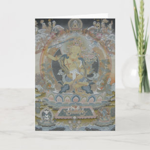 Het Wenskaart van Manjushri Kaart