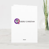 Het Wenskaart van Martin Luther Kaart (Achterkant)