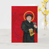 Het Wenskaart van Martin Luther Kaart (Gele Bloem)