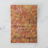 Het Wenskaart van Mayflower van de Thanksgiving Feestdagen Kaart (Binnen)