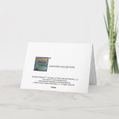 Het Wenskaart van monet- Waterlelies 1920 Kaart (Achterkant)