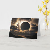 Het Wenskaart van Moonshadow Kaart (Gele Bloem)