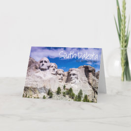 Het Wenskaart van MT Rushmore Kaart
