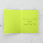 Het Wenskaart van Mubarak Mosaic van Eid Feestdagen Kaart (Binnen)