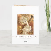 Het Wenskaart van Muerte van de kerstman Kaart (Achterkant)