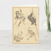 Het Wenskaart van Ninja Kaart (Voorkant)