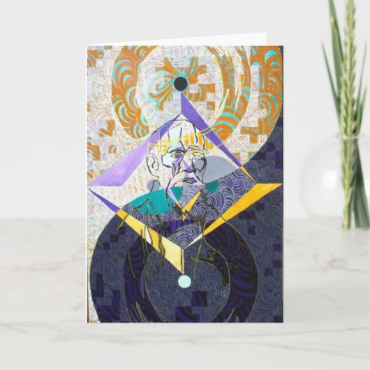 Het wenskaart van "O Sensei" Kaart (Voorkant)