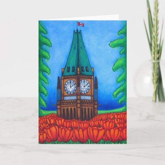 Het Wenskaart van O'Canada Kaart (Voorkant)