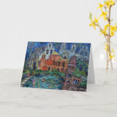 Het wenskaart van Opdrachten San Antonio Kaart (Gele Bloem)