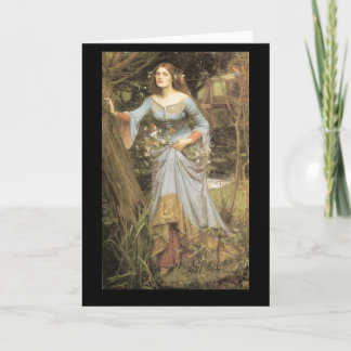 Het Wenskaart van Ophelia Kaart