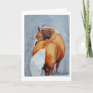 Het Wenskaart van Palomino Kaart