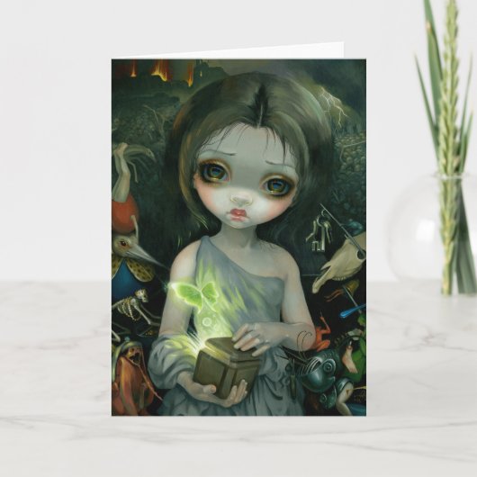 Het Wenskaart van "pandora" Kaart (Voorkant)