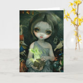 Het Wenskaart van "pandora" Kaart (Gele Bloem)